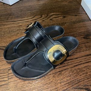 See By Chloe Chany Fussbett Thong Sandal in Calfskin